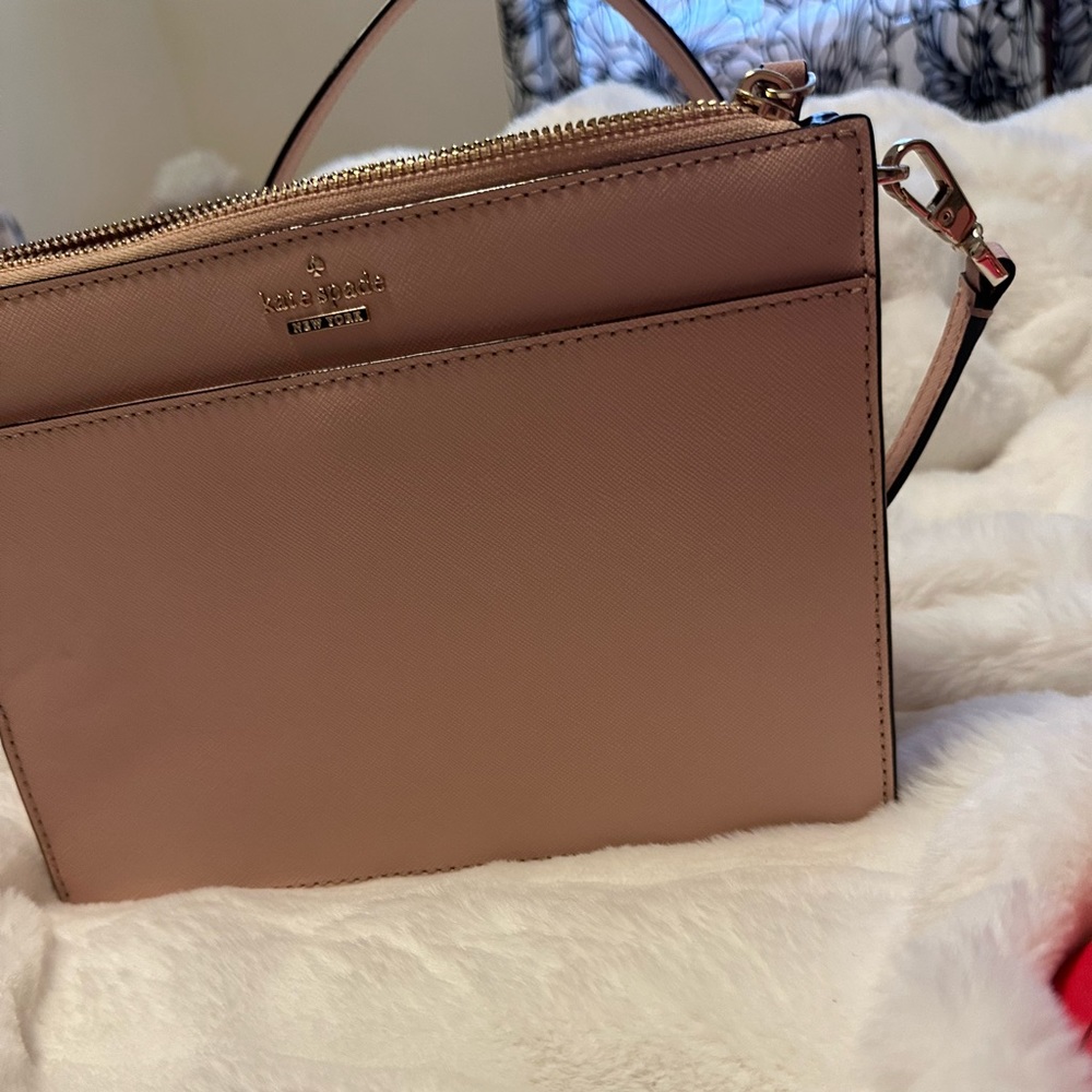 Michael Kors Crossbody Leather Powder Blush/Pink